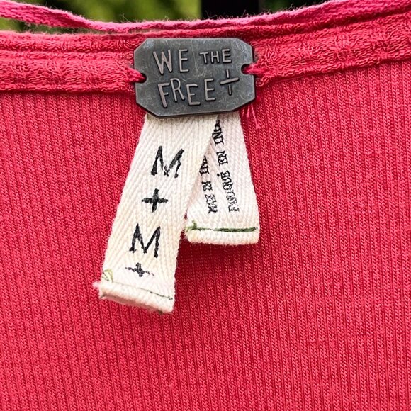 We The Free People Malibu Thermal Long Sleeve Top Size M - Picture 5 of 10